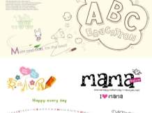Photography Post Font Psd Material
