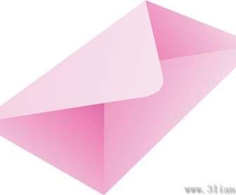 Pink Envelope Icon
