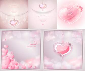 Pink Love Background