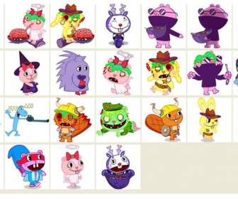png cartoon animal icons
