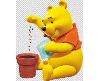 Psd Bear Pooh