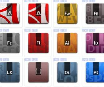 ícones Do Adobe PS Software