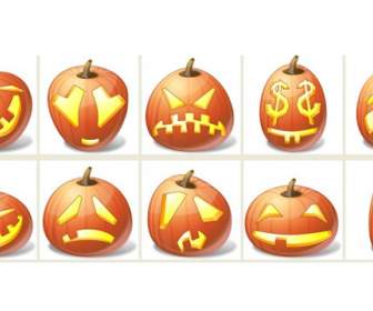 pumpkin face png icons