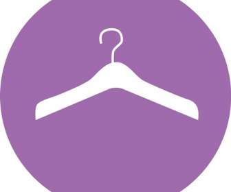 фиолетовый вешалка икона