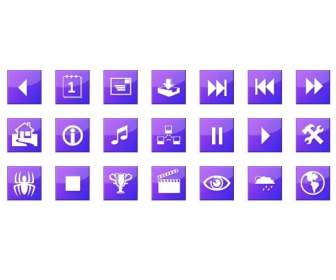 Purple Pages Gif Icon