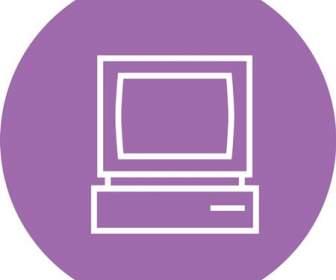 Púrpura Icono Tv