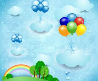 Pelangi Kartun Stiker Pelangi Kartun Stiker