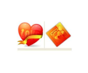 Red Heart Png Icons