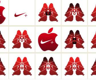 red nike series png icon