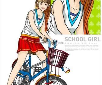 Riding Schoolgirl