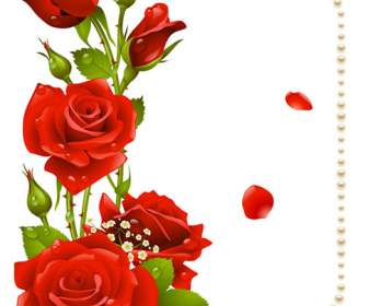 Día De San Valentín Chino Romántico Rosa De Encaje