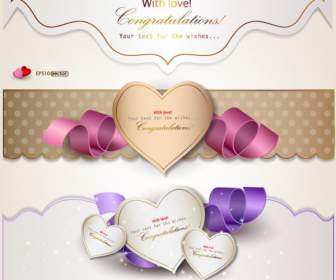 Romantisches Herz-geformte Geschenk-box