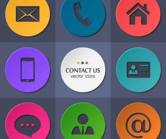 Round Contacts Icon