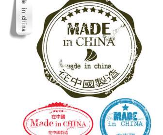 Siegel Der Gemacht In China-Label
