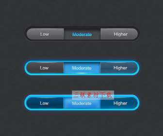 select button design psd material