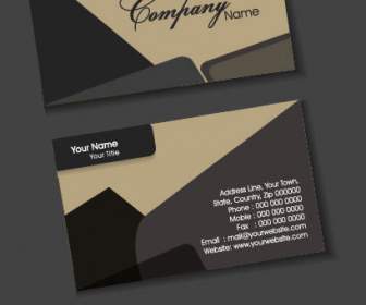 Design Simples E Elegante Cartão De Negócios