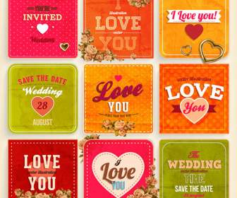 Einfache Hochzeit Karten