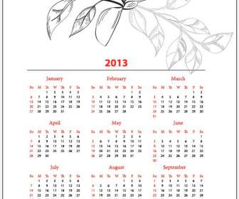 Einfachheit-Muster-Kalender