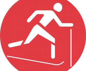 Skifahren Symbol
