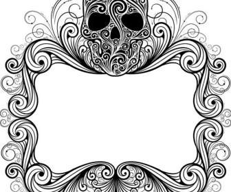 Skull Framed Lace