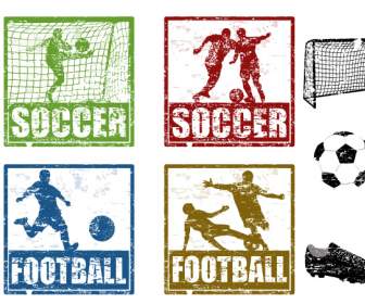 Soccer Stamp Labels
