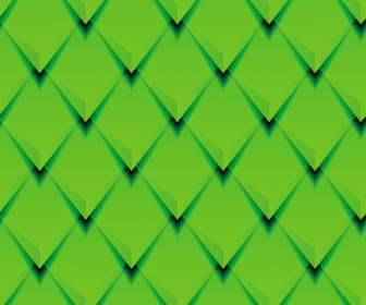 緑の屋根の単色の背景タイル ダイヤモンド