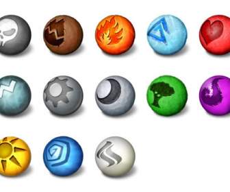 Solid Ball Png Icons