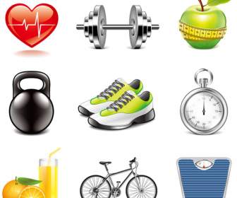 Sport Und Fitness-Symbol