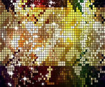 Star Bright Color Background Material