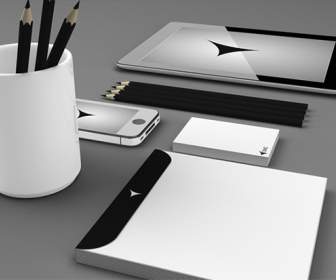 Briefpapier-Design-Vorlagen-Psd-Vorlagen