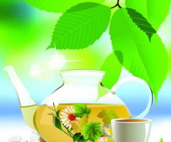 Sommer Chrysantheme Tee