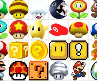 super mario icons png