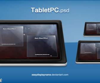 Tablet Notebook Psd Layered Material