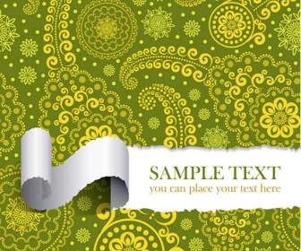 Tear Patterned Paper Material