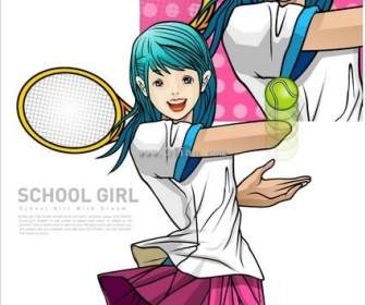 ragazze tennis