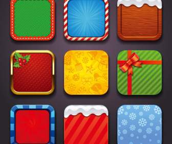 Textured Christmas Air App Icon