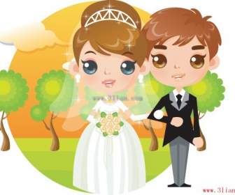 Braut Und Bräutigam