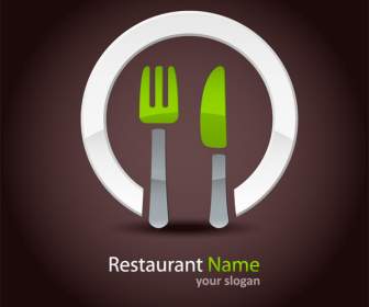 O Projeto Do Logotipo De Restaurante Clássico