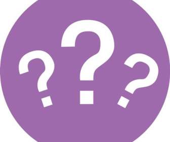 The Purple Question Mark Icon