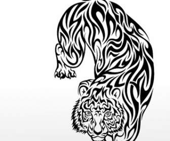 Tatuaggio Del Reticolo Della Tigre