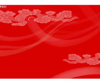 traditional auspicious cloud patterns psd material