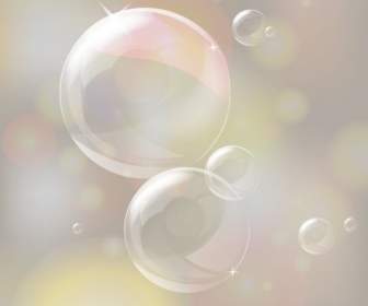 Transparent Creative Bubble Background