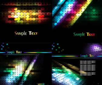 Trend Of Gaudy Grid Background