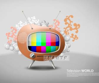trend pattern tv psd material