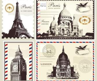 英国建筑明信片