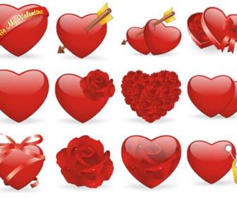valentine s day heart png icons