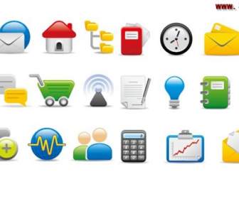 Variety Of Business Icons