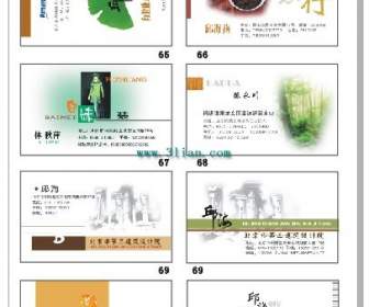 Variety Of Cdr Business Card Design Templates