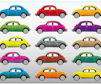 ความหลากหลายของรถยนต์มีสีสันวัสดุ