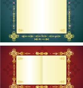 Variety Of Continental Gold Lace Border Material